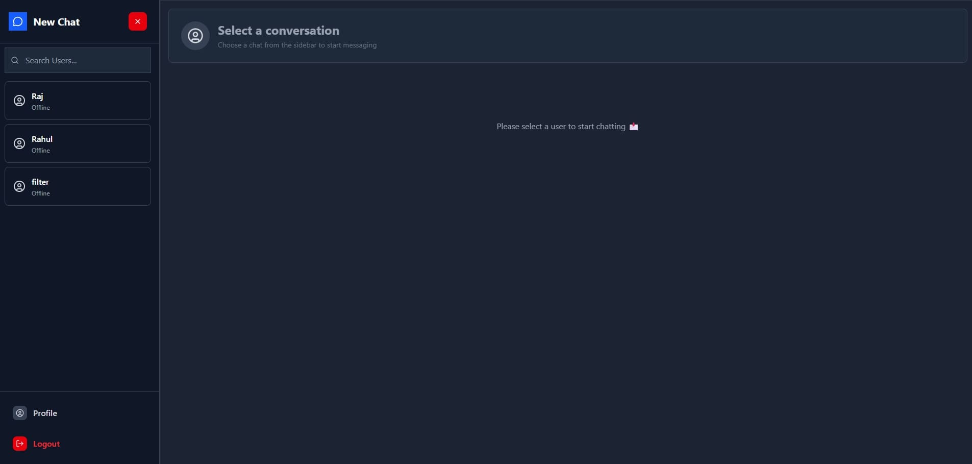 ConvoX–Chat Application